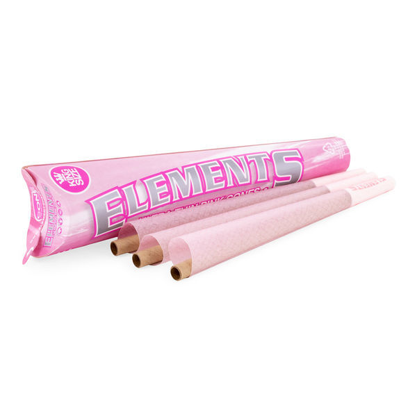 Elements ultratunna rosa konor