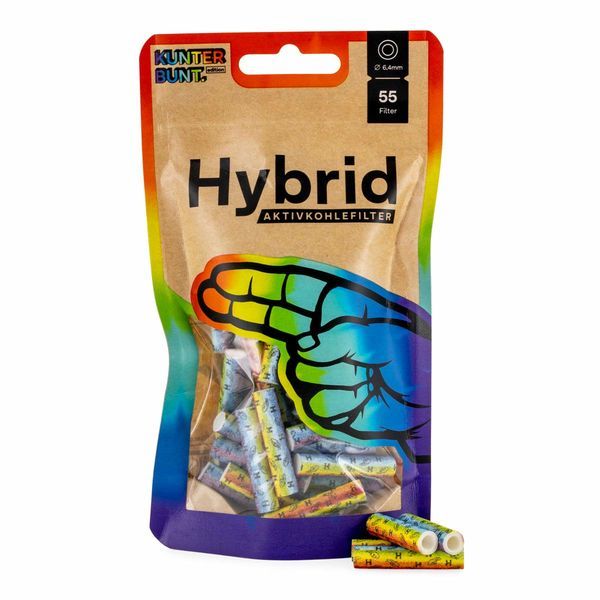 Supreme Filters färgade – 55 st i påse (Hybrid)