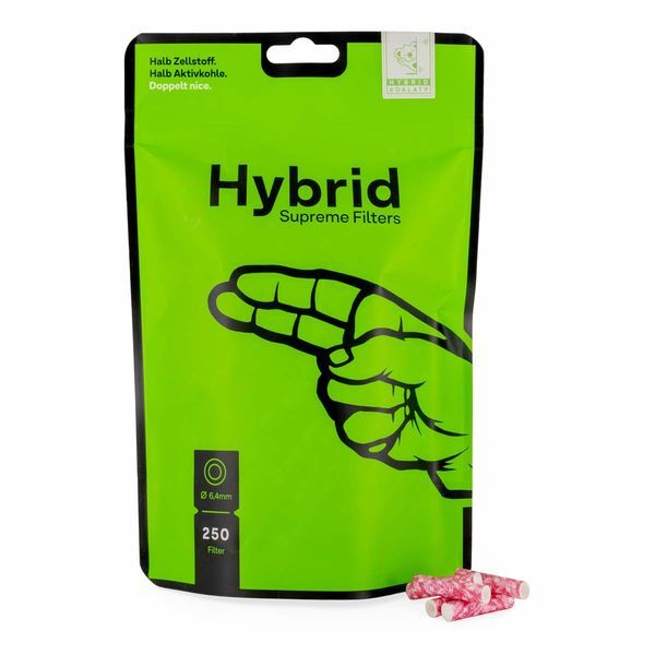 Supreme-filter - 250 st i påse (hybrid)