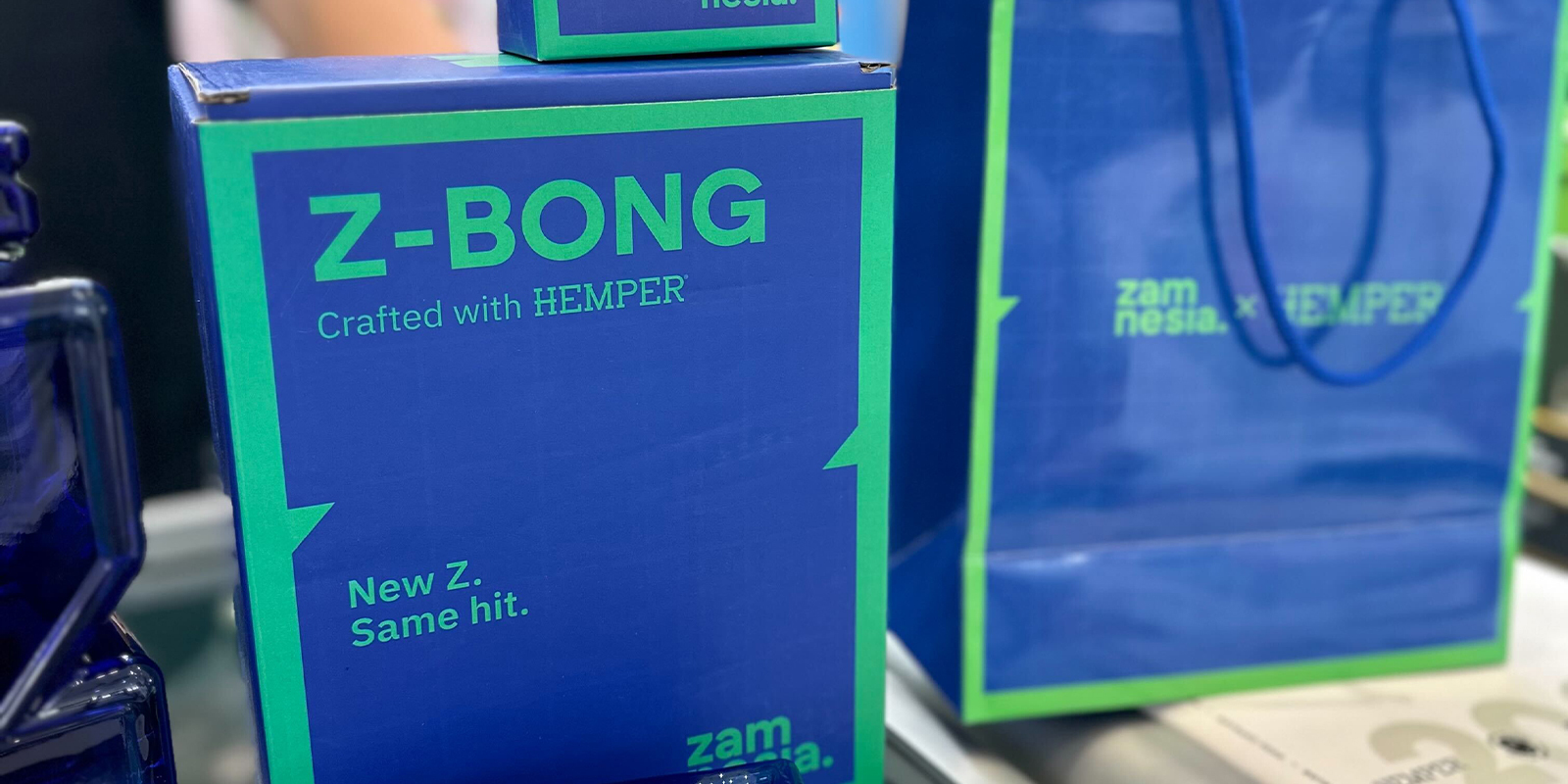 Nya bongar vid Hempers monter