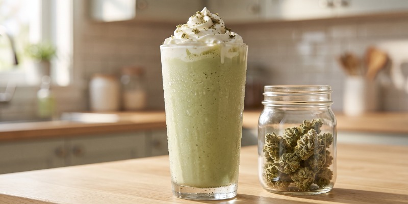 Cannabisinfunderade drycker