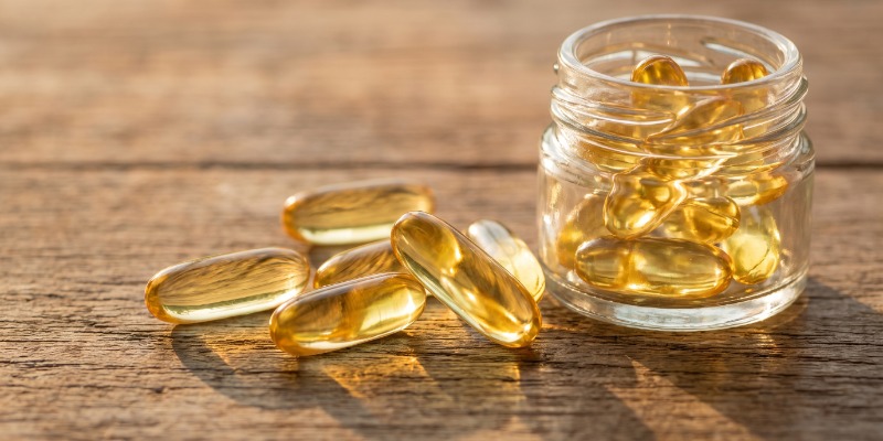 Cannabiskapslar och softgels