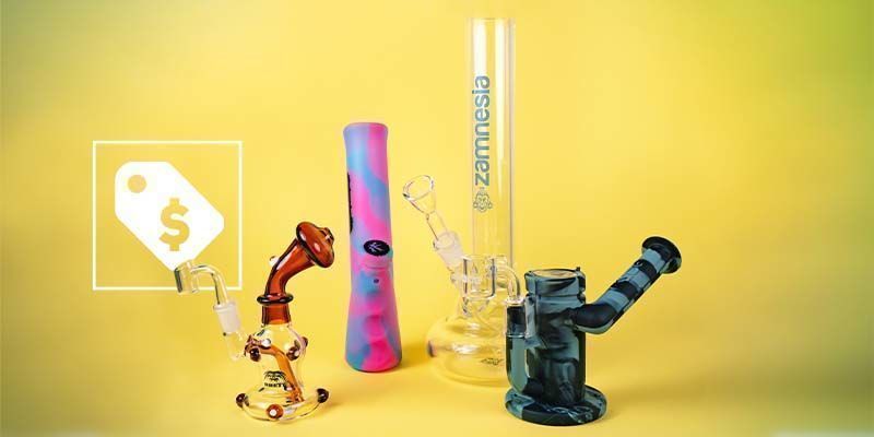 Skillnaden mellan bongar och dab rigs: pris