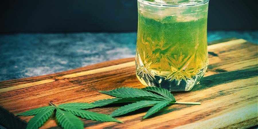 Dricka medicinska cannabisinfusioner