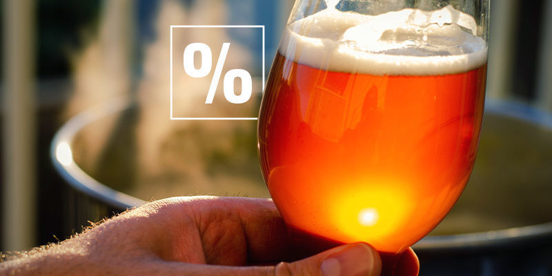 Andel utnyttjande i öl Percentage Of Utilisation Beer