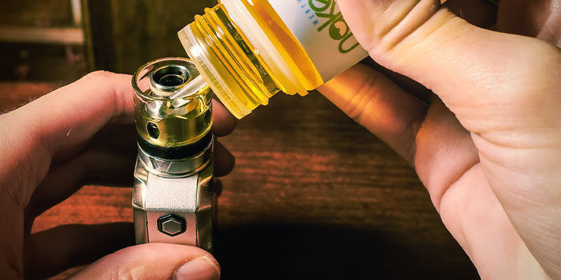 Gör din egen kief-e-juice Kief E-Liquid