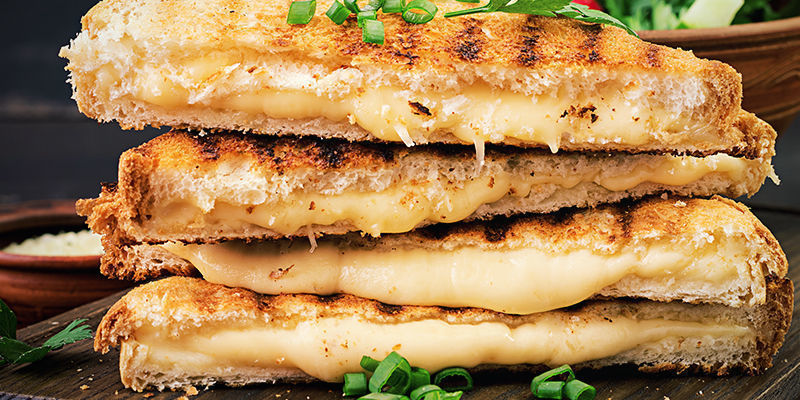Ganja-grillad ostmacka GANJA GRILLED CHEESE
