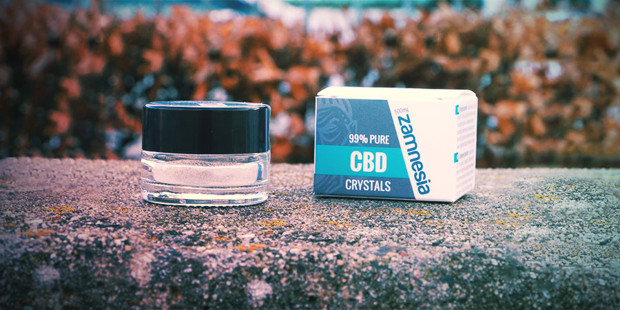 CBD-kristaller 99% rent (Zamnesia)