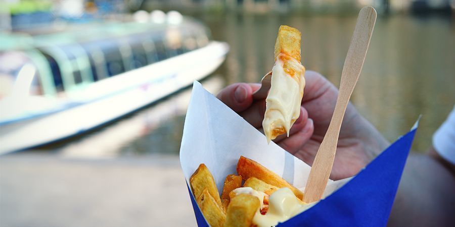 Amsterdam stonersnacks: pommes frites