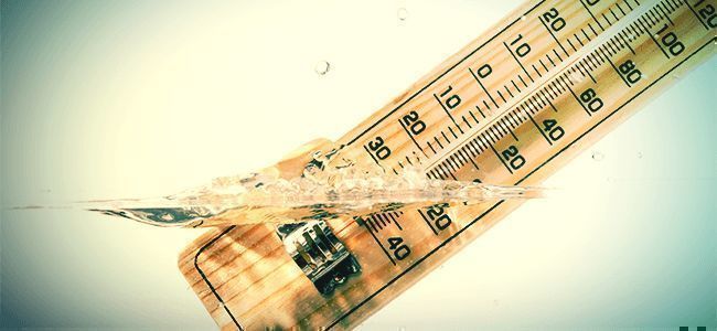 Vattentemperatur och tid på dagen Water Temperature And Daytime Cannabis