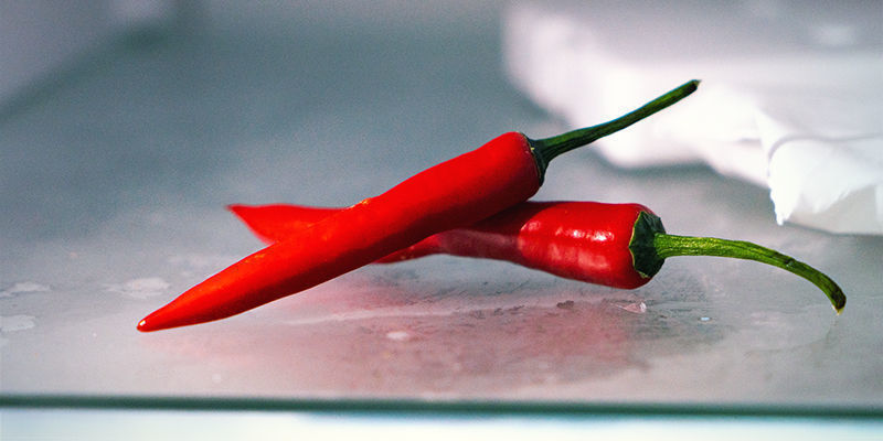 Frysa hela chilifrukter Frysa hela chilifrukter