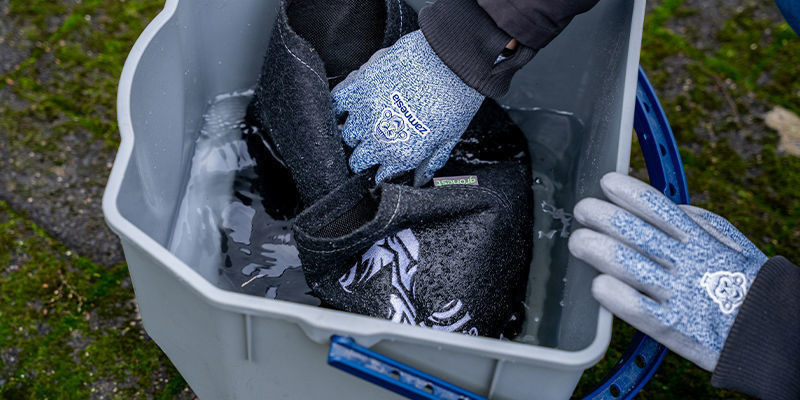 L&auml;gg dina tygkrukor i blandningen