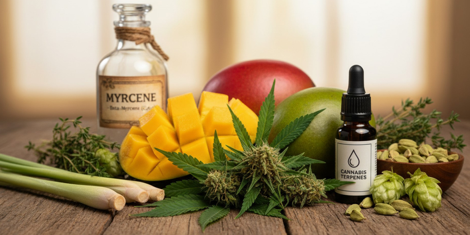 What is myrcene?