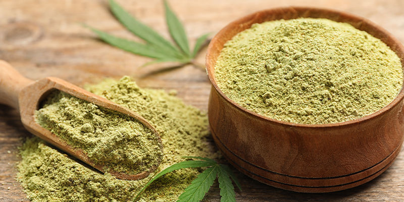Pulveriserad cannabis Powdered Cannabis