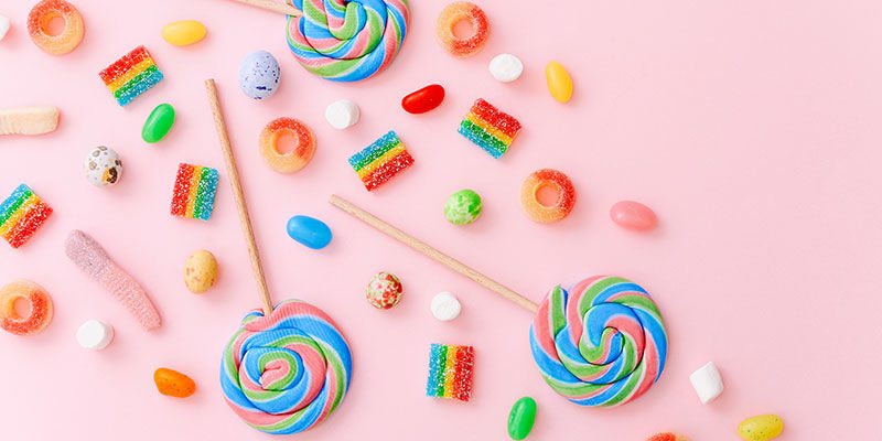 Candy Rain: Smak och effekter Candy Rain: Flavour and effects