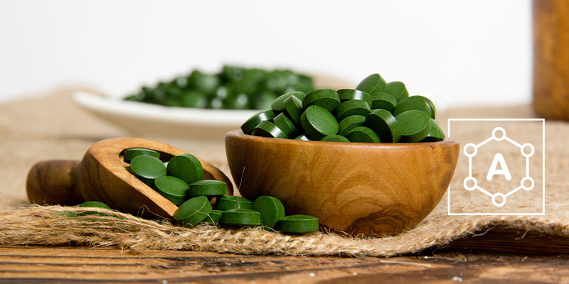 Chlorella &auml;r rik p&aring; antioxidanter
