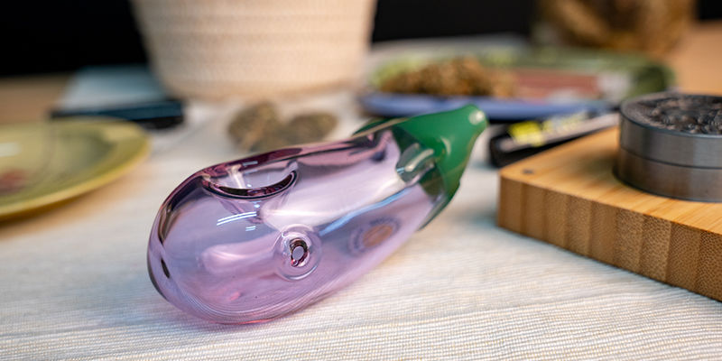 Eggplant Hand Pipe Eggplant Hand Pipe