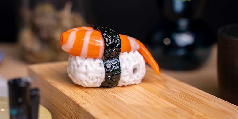 Shrimp Nigiri torrpipa Shrimp Nigiri Dry Pipe
