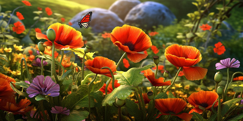Vildblomsblandning Wildflower Mix