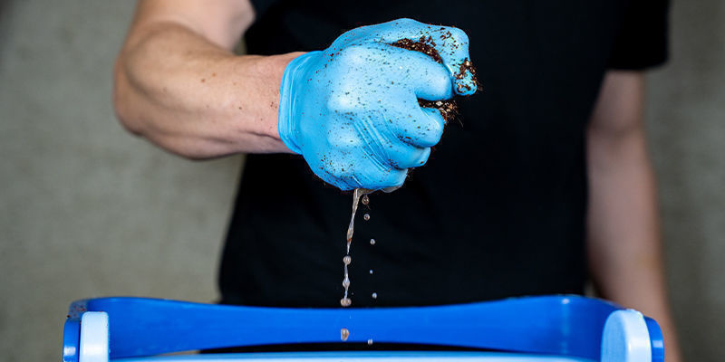 När det har svalnat ska substratet vara redo att inokulera Once cool, your substrate should be ready to inoculate