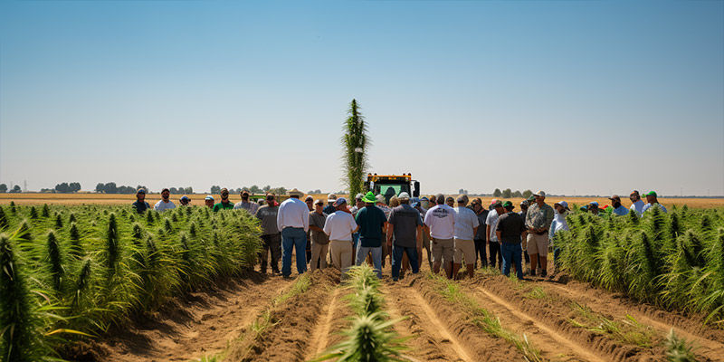 Världens högsta cannabisplanta The world’s tallest cannabis plant