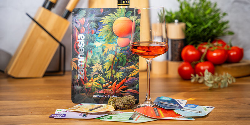 Rosévin och fräscha hybrider Rosé Wine And Fresh Hybrids