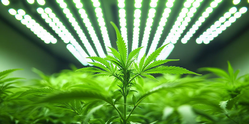 Cannabisplantor kan inte absorbera grönt ljus Cannabis Plants Can'T Absorb Green Light