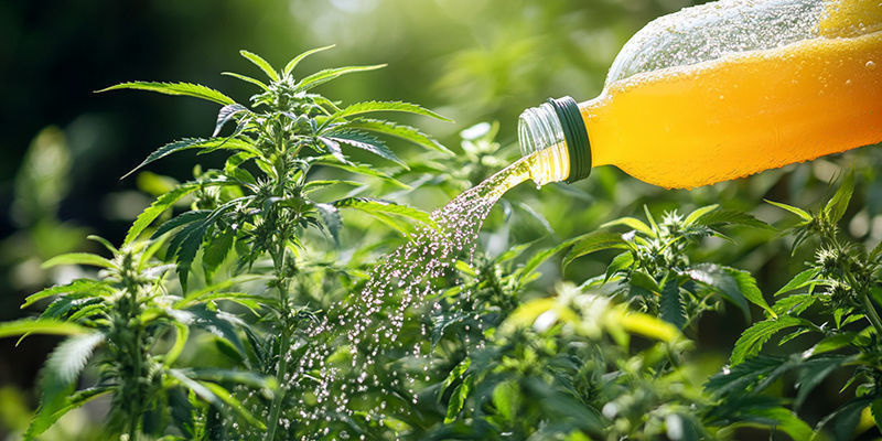 Vattna dina plantor med juice förbättrar smaken Watering Your Plants With Juice Improves Flavour