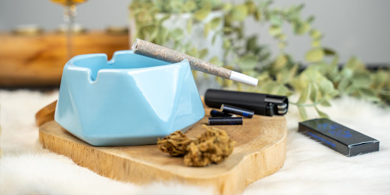 Keramiskt askfat (Zamnesia) Ceramic Ashtray (Zamnesia)
