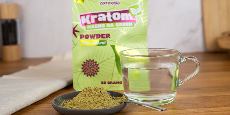 Grönvenigt kratom Green vein kratom