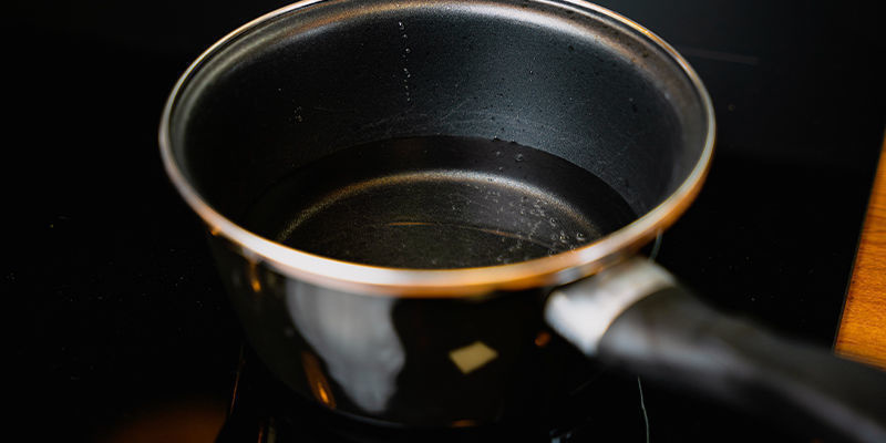 2. Värm upp vatten 2. Heat Up Some Water