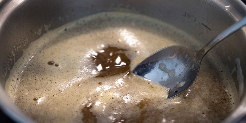 Låt blandningen koka i 40 minuter Allow The Mixture To Boil For 40 Minutes