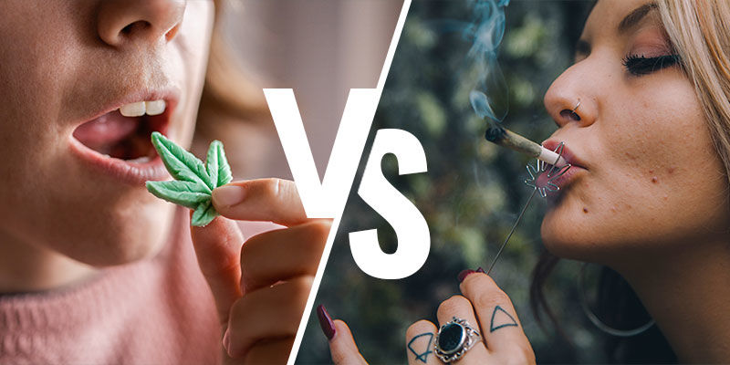 Äta kontra röka cannabis: så tar THC sig in i kroppen Äta kontra röka cannabis: så tar THC sig in i kroppen