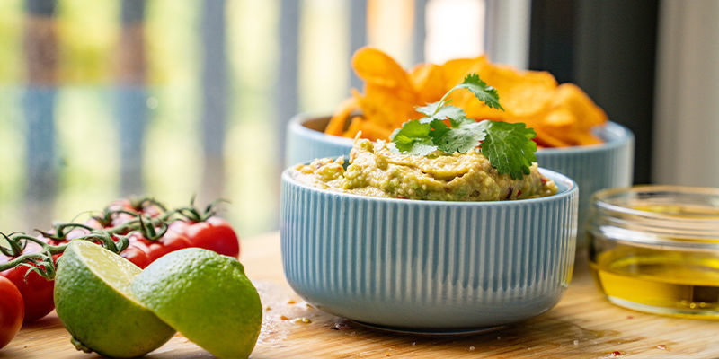 Cannabisinfuserad guacamole Cannabisinfuserad guacamole