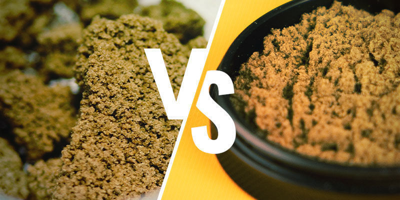 Bubble Hash jämfört med kief Bubble Hash Vs Kief
