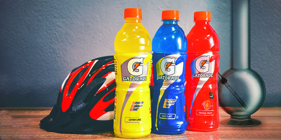 Alternativ till bongvatten: Gatorade Alternativ till bongvatten: Gatorade