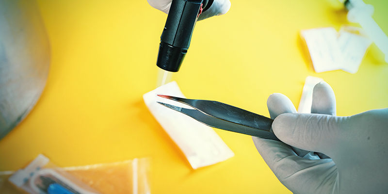 Sterilisera din pincett och skalpell med en låga Magic Mushroom Spore Syringe: Sterilise your tweezers and scalpel using a flame