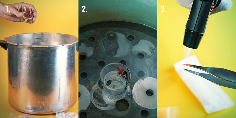 Steg-för-steg: sporspruta (steg 1–3) Spore Syringe Step-By-Step Directions: Steps 1-3