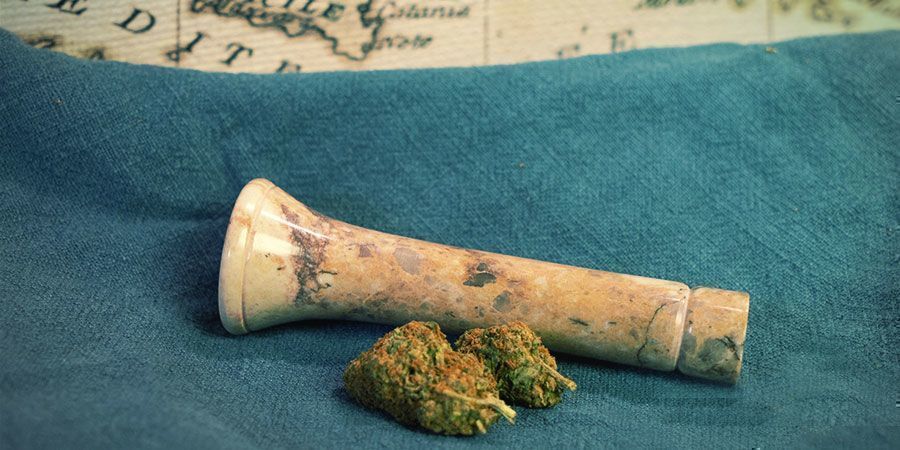 Typer av cannabispipor: chillum