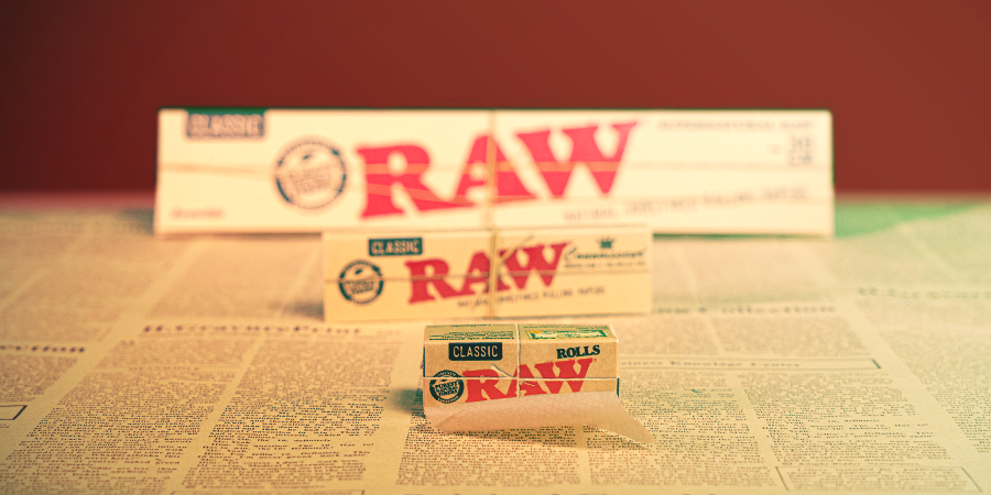 RAW RULLPAPPER I FLERA STORLEKAR