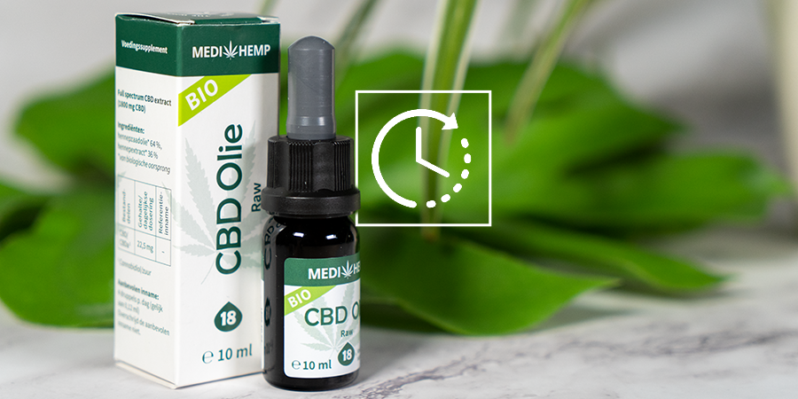 Hur länge håller effekten av CBD? Hur länge håller effekten av CBD?