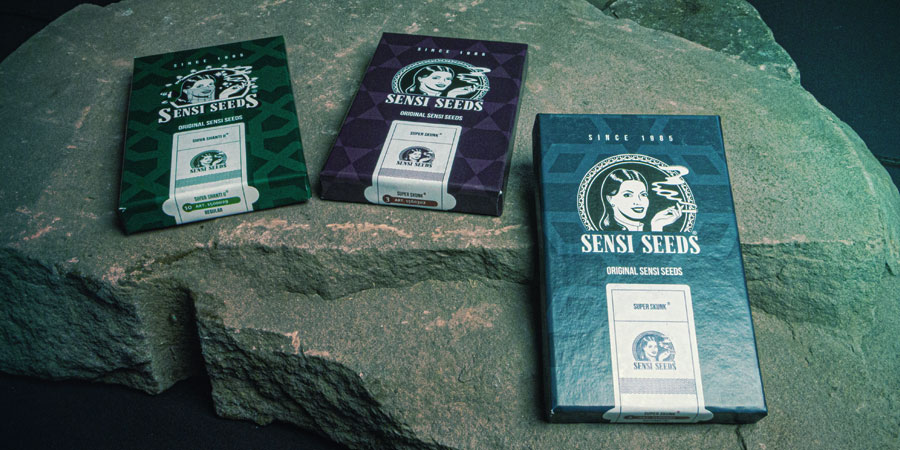 Förpackning Sensi Seeds Packaging Sensi Seeds