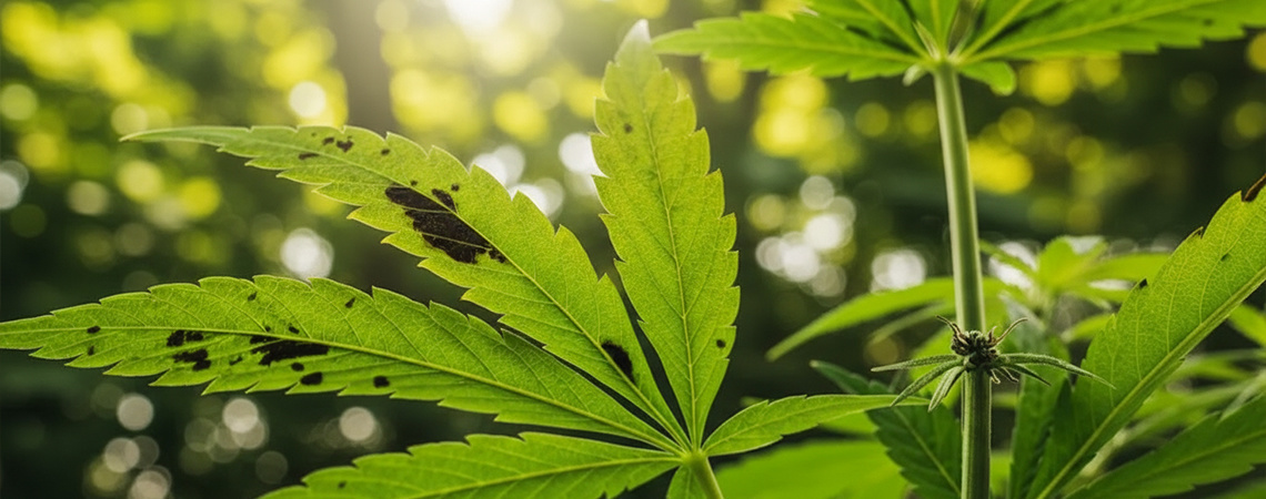 Svarta fläckar på cannabisblad: vad de betyder och hur du åtgärdar dem Svarta fläckar på cannabisblad: vad de betyder och hur du åtgärdar dem