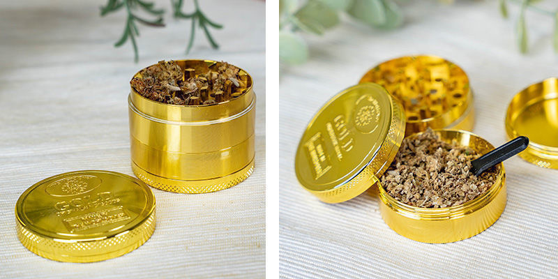 Metallkvarn 24K guld Metallkvarn 24K guld