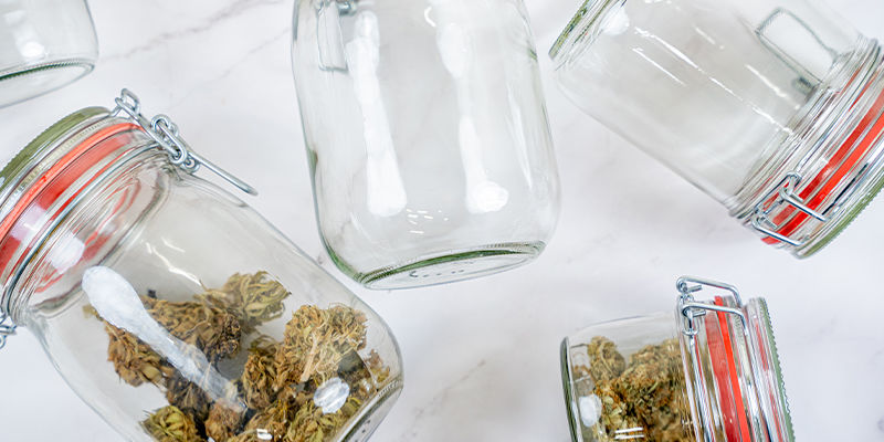 Härdningsburk för cannabis Weed Curing Jar