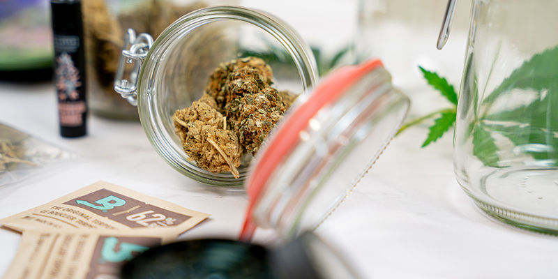 Härdningsburk för cannabis Weed Curing Jar