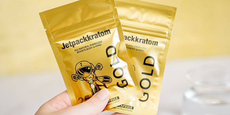 Jetpackkratom Gold Extract - kapslar Jetpackkratom Gold Extract - Capsules