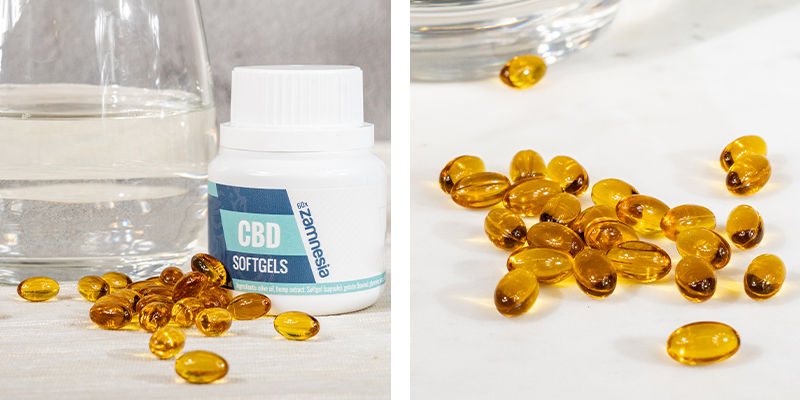 CBD Softgel-kapslar 5% (Zamnesia)