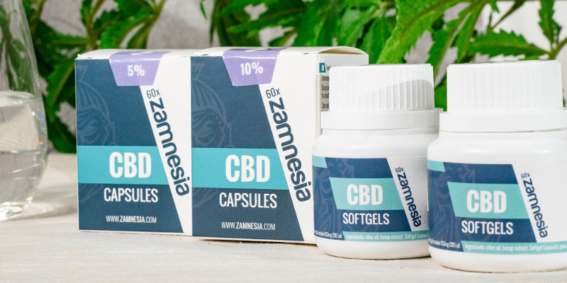 CBD Softgel-kapslar 5% (Zamnesia)