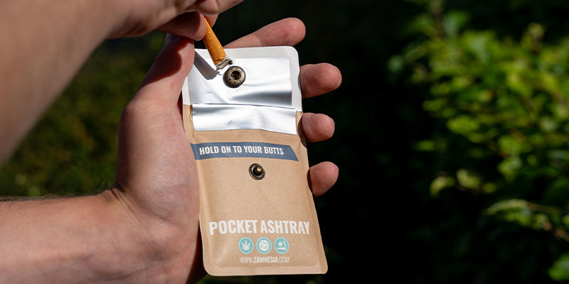 Pocket Ashtray (Zamnesia) Pocket Ashtray (Zamnesia)